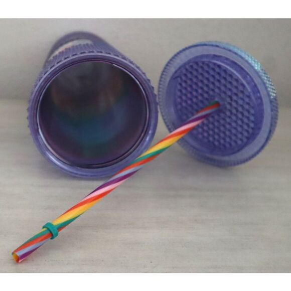 Sofie Birkin + Starbucks Plastic Cold 24 Oz Cup Sparkle/Cupid *Limited Edition - Picture 9 of 10